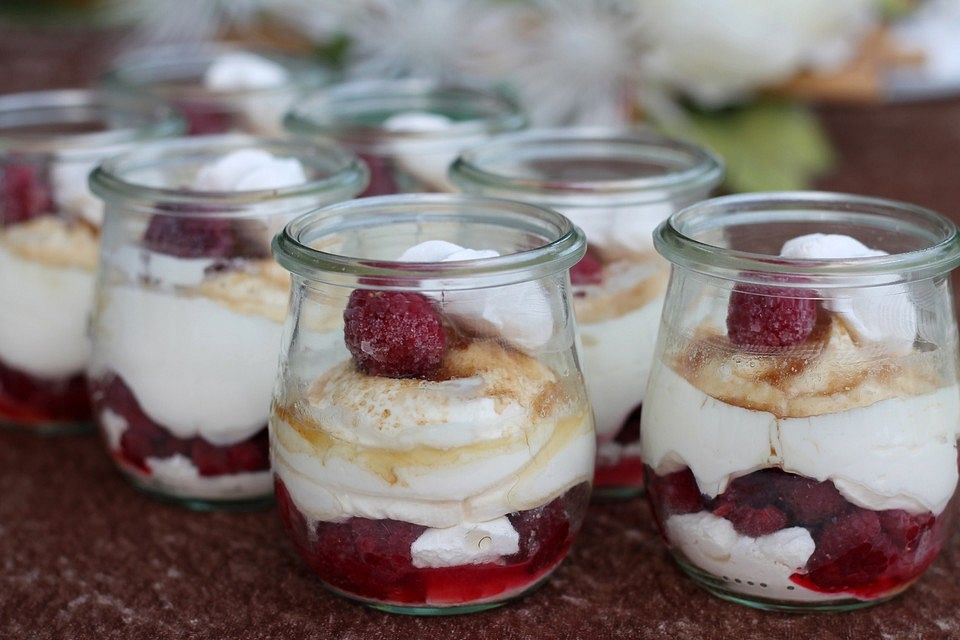 Himbeer-Mascarpone-Dessert