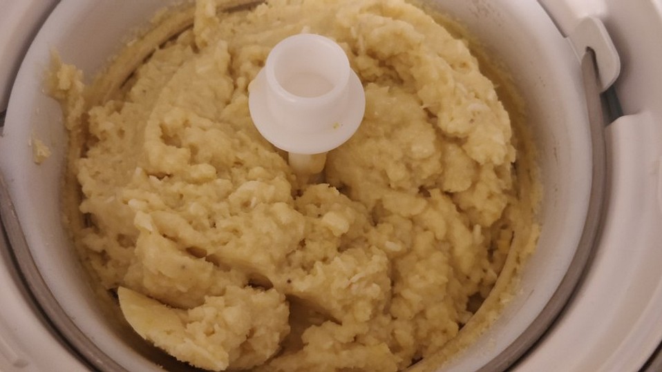 Cremiges Mango-Bananen-Eis von Tilruna Cremiges Mango-Bananen-Eis von Tilruna