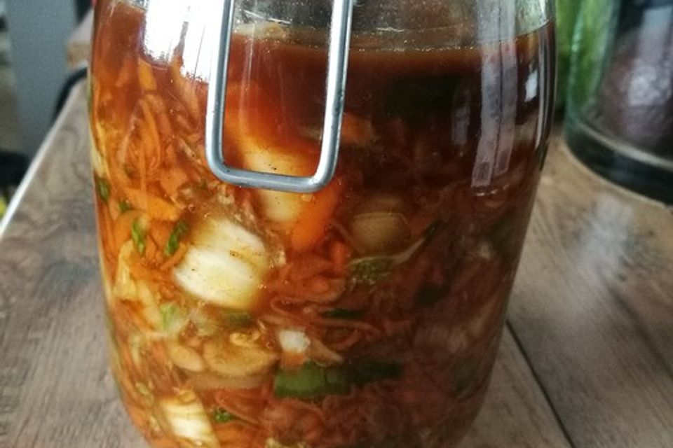 Kimchi nach der Art des Koreaners meines Vertrauens