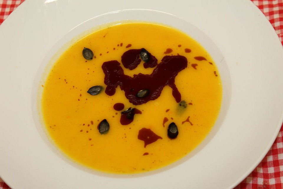 Kartoffel-Kürbis-Suppe