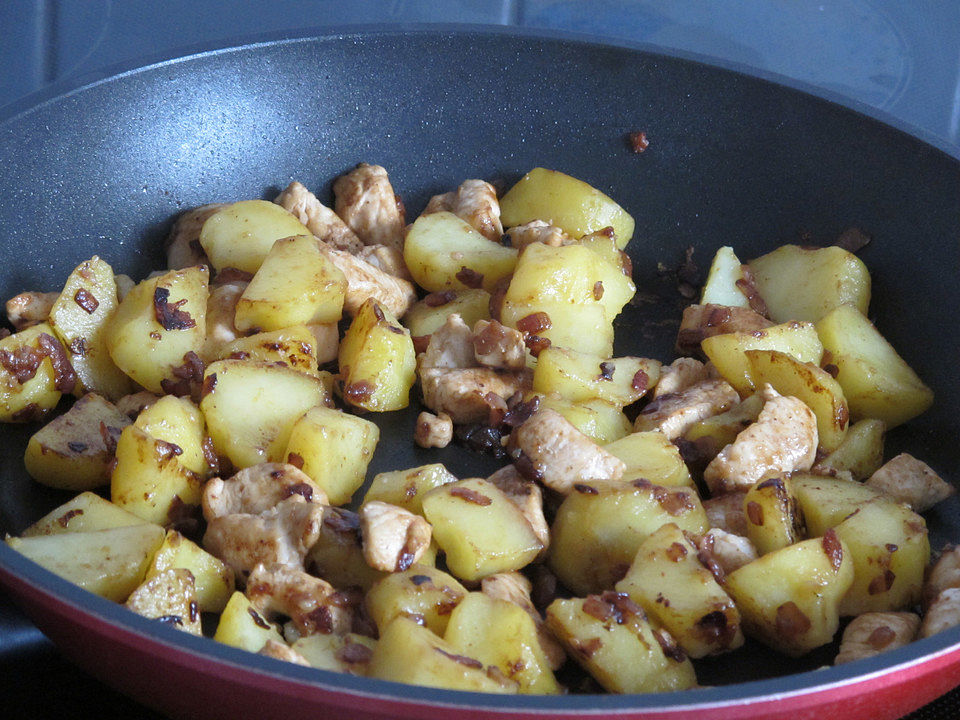 Kartoffel-Hähnchen-Pfanne von Angii0709| Chefkoch
