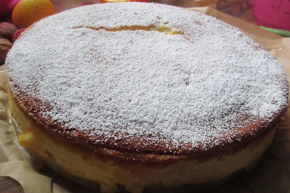 3 Zutaten Japanischer "Zuckerwatte-Kuchen"