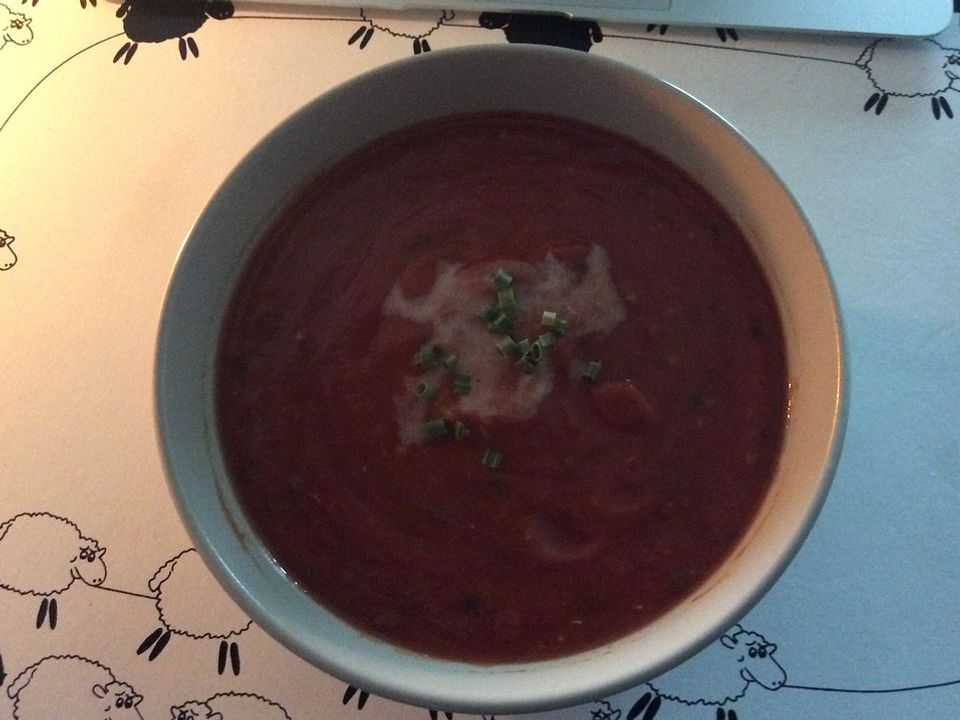 JotEms einfache Tomatensuppe mit Quinoa von JotEm19| Chefkoch
