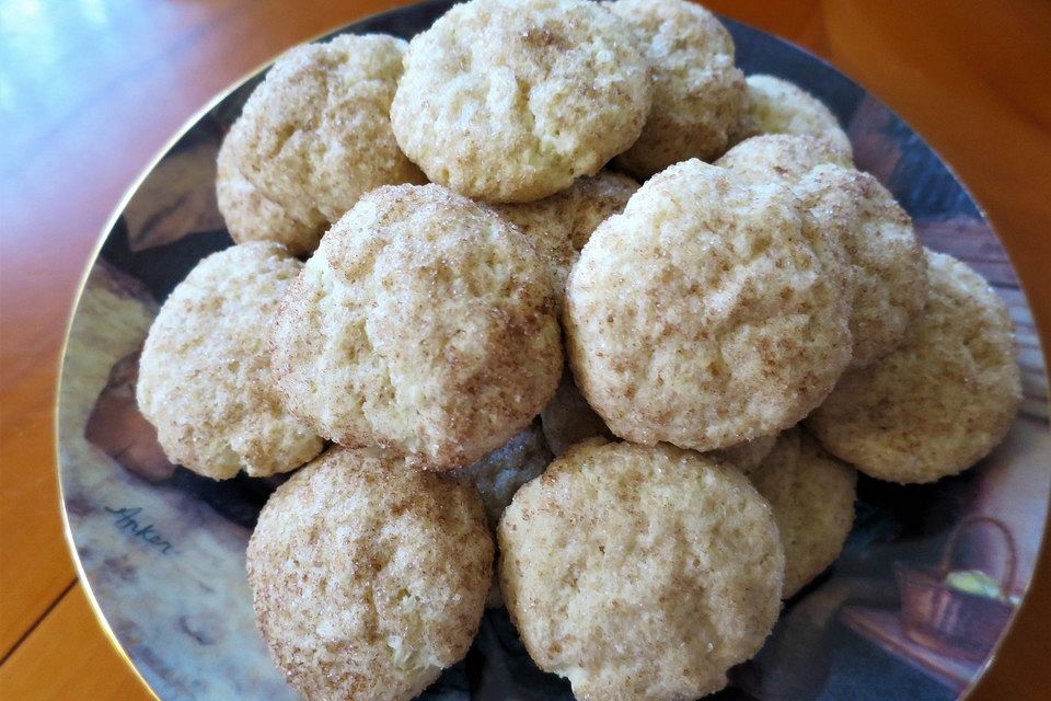 Vegane Snickerdoodles-Kekse