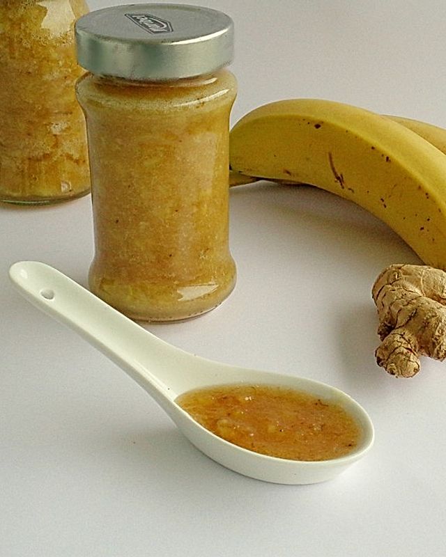 Bananen-Ingwer-Marmelade