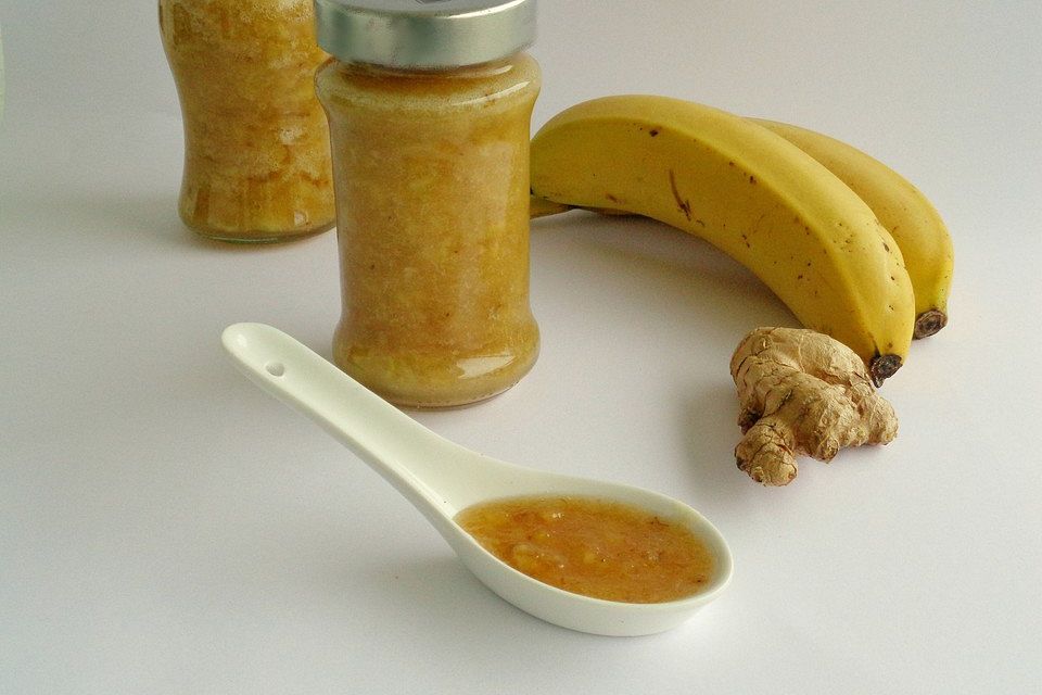 Bananen-Ingwer-Marmelade