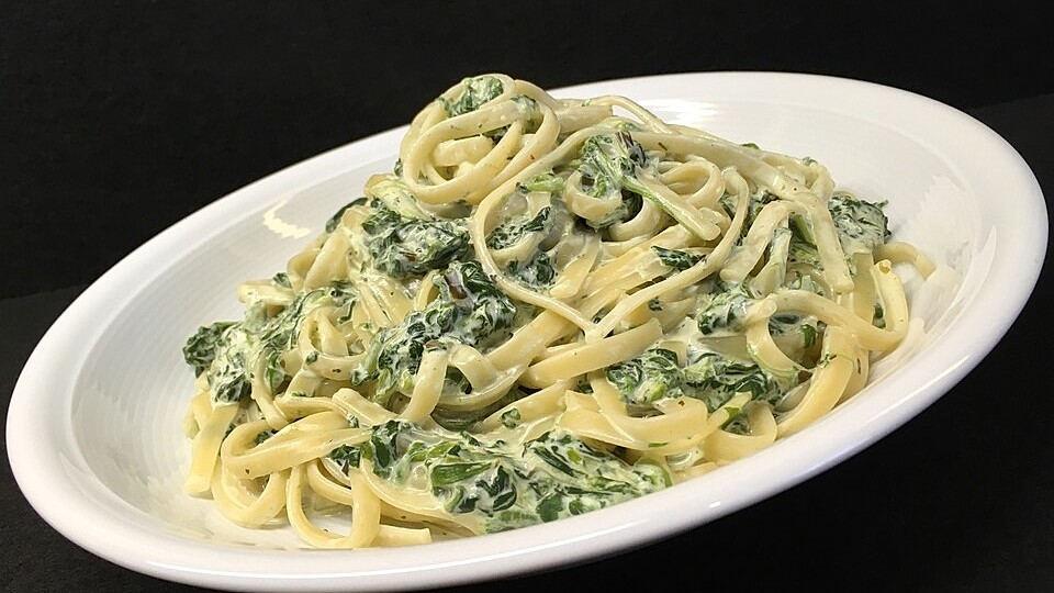 Spinatnudeln mit Frischkäse von mary0809| Chefkoch Spinatnudeln mit Frischkäse von mary0809| Chefkoch
