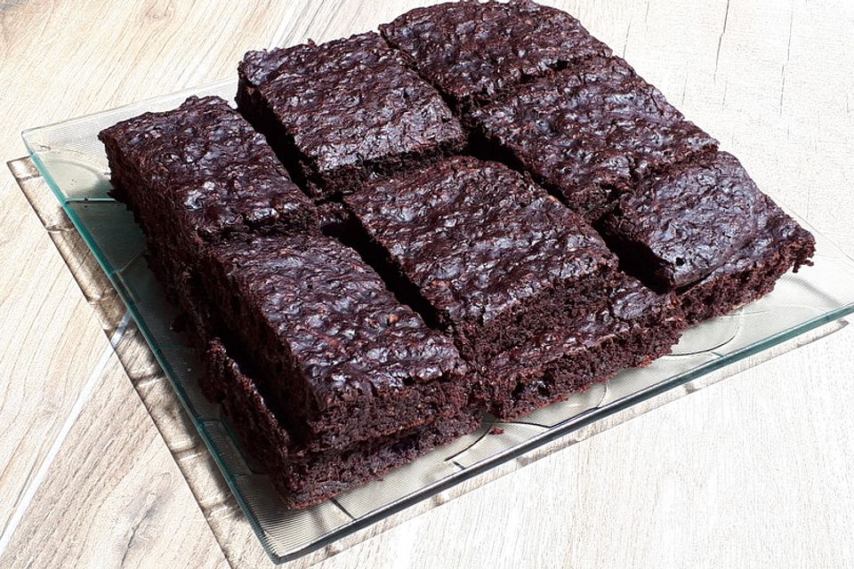 Vegane Zucchini Brownies