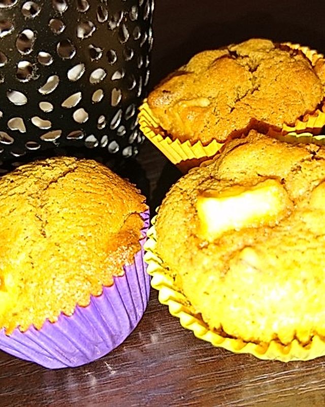 Apfel-Cashew-Muffins