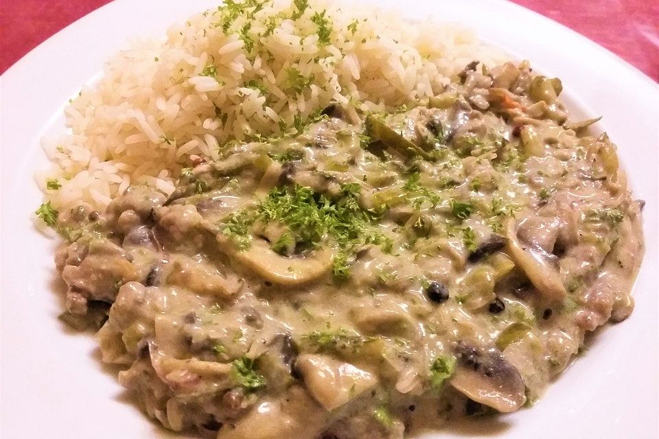 Boeuf Stroganoff