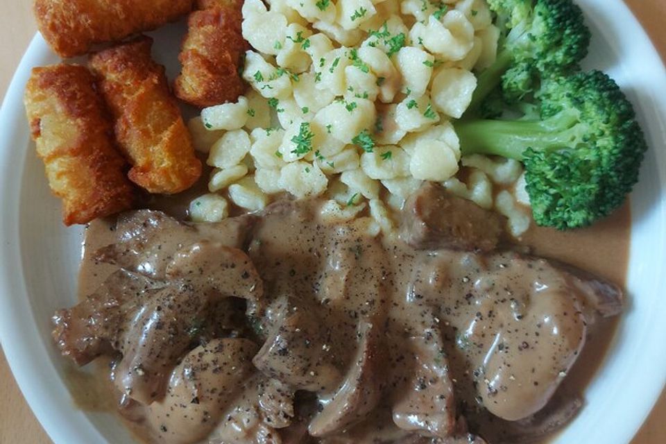 Boeuf Stroganoff