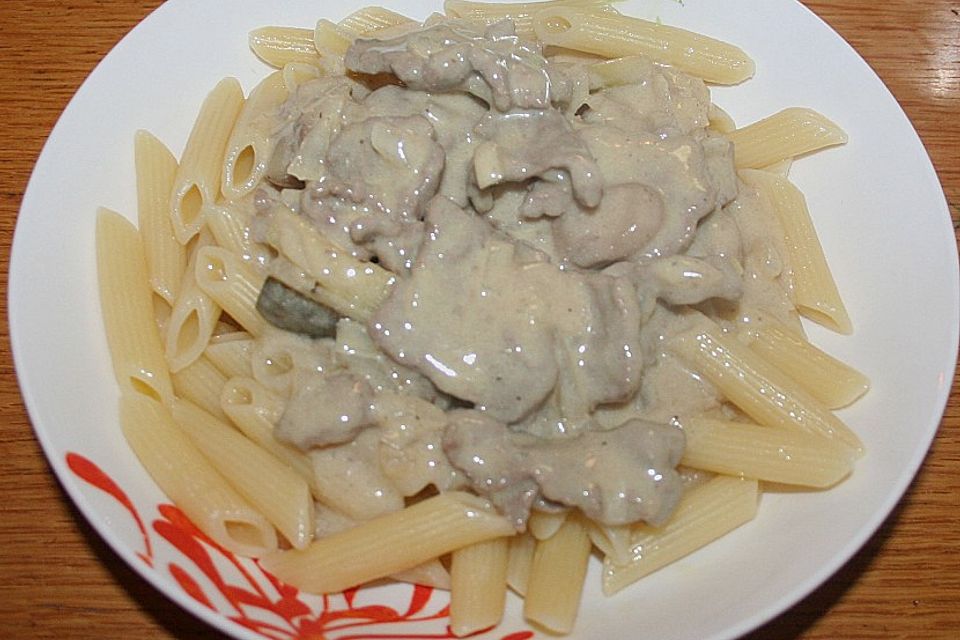 Boeuf Stroganoff