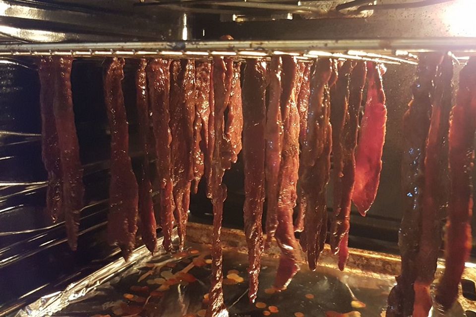 Beef Jerky - würziges Dörrfleisch