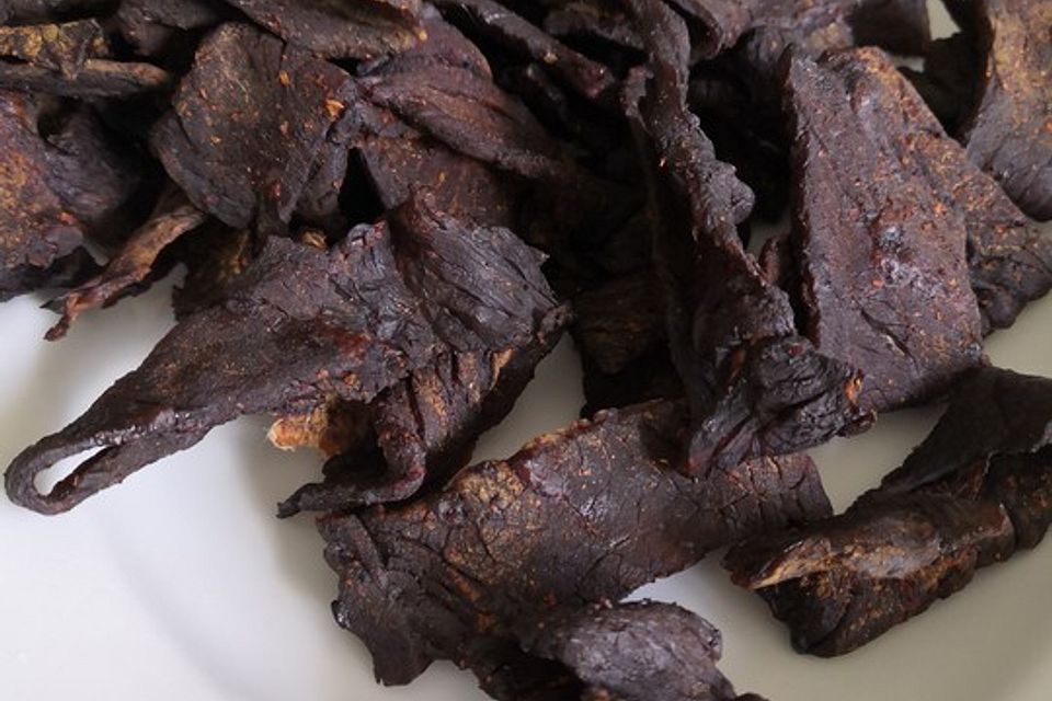 Beef Jerky - würziges Dörrfleisch