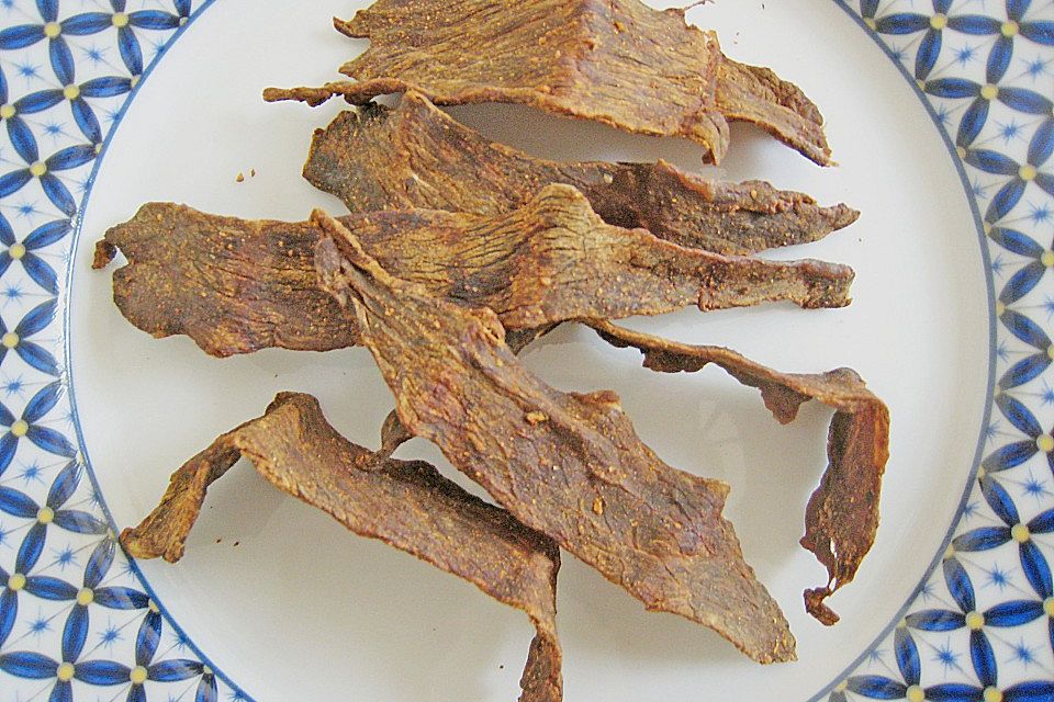 Beef Jerky - würziges Dörrfleisch