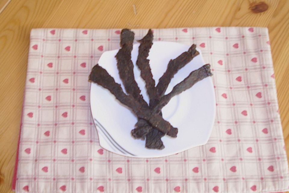 Beef Jerky - würziges Dörrfleisch