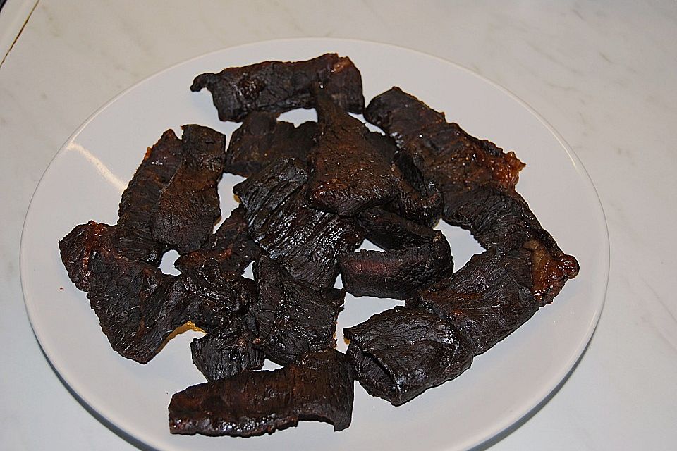 Beef Jerky - würziges Dörrfleisch