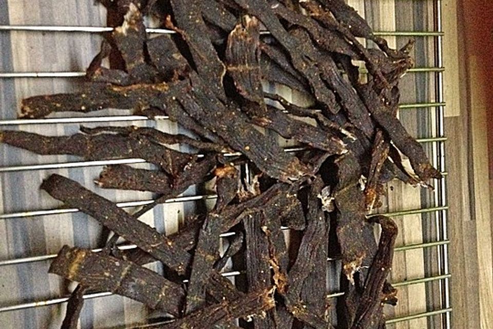 Beef Jerky - würziges Dörrfleisch