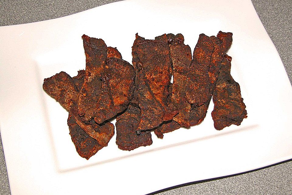 Beef Jerky - würziges Dörrfleisch