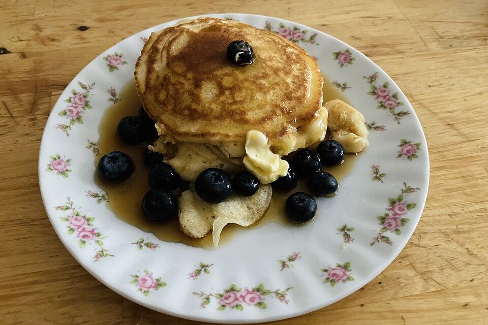 Joghurt-Pancakes ohne Ei