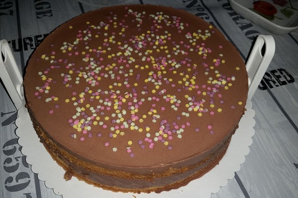 Schokopudding-Torte