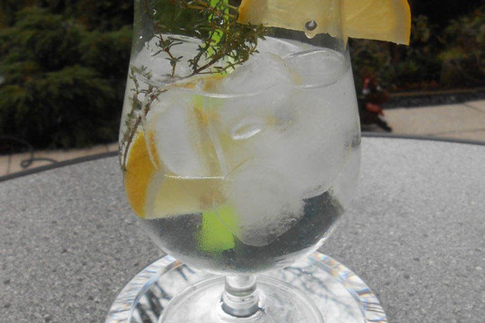 Gin Tonic Thyme is on your Side