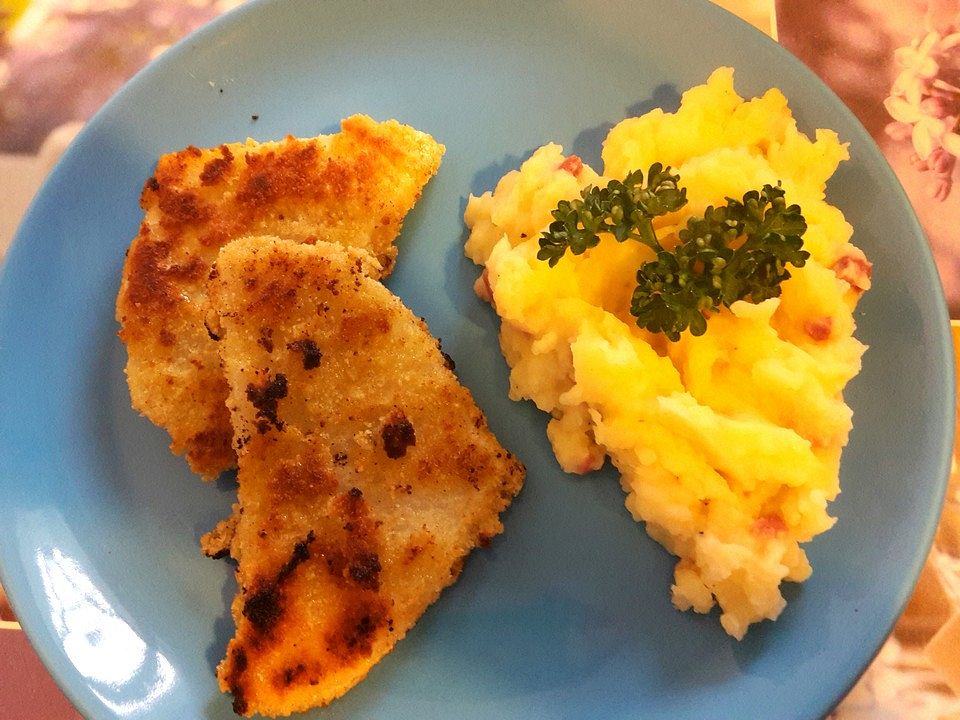 Sellerieschnitzel mit Sellerie-Kartoffelstampf von voyaga81| Chefkoch