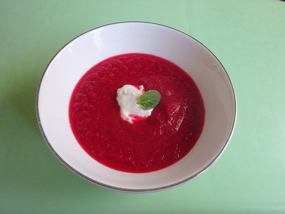 Rote Bete Ingwer Suppe von Hirschberger| Chefkoch