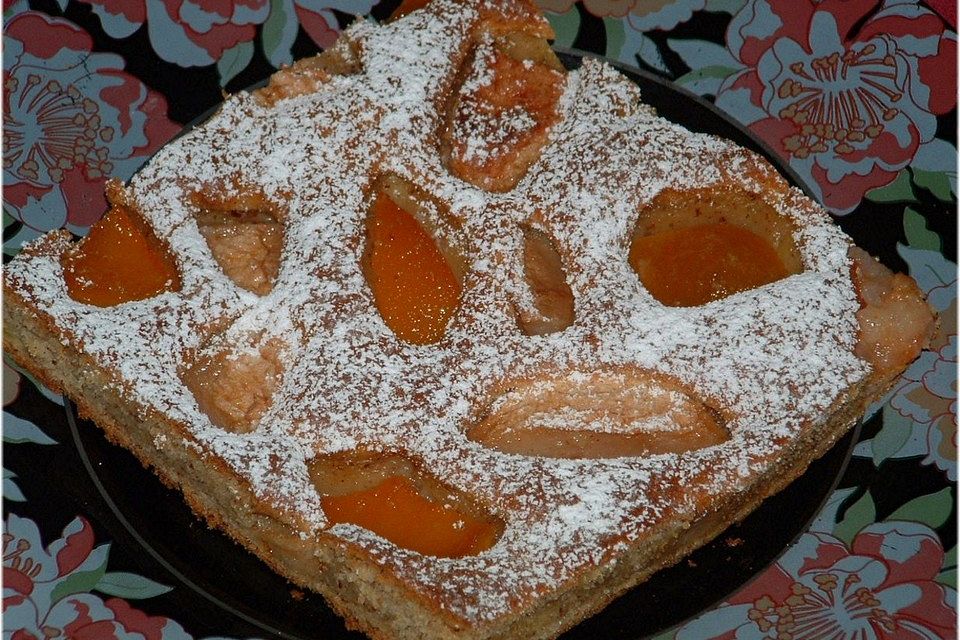 Rührkuchen mit Obst