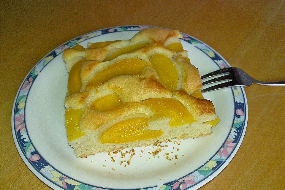 Rührkuchen mit Obst