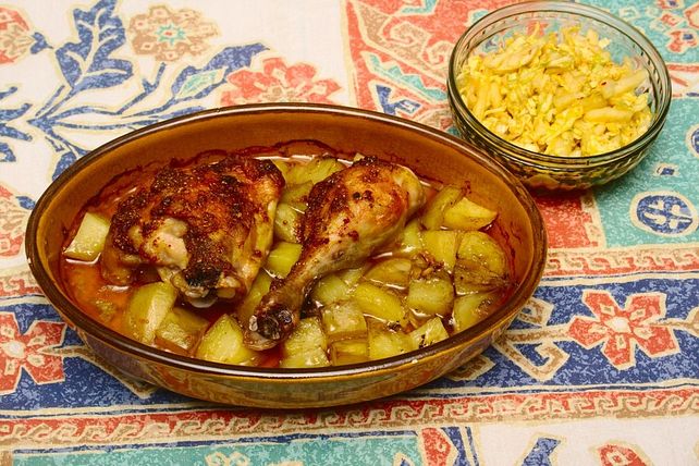 Orientalische Hähnchenkeulen von Tatunca| Chefkoch