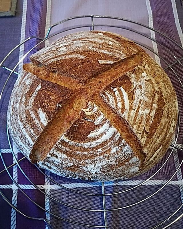 Dinkel - Buchweizen Brot