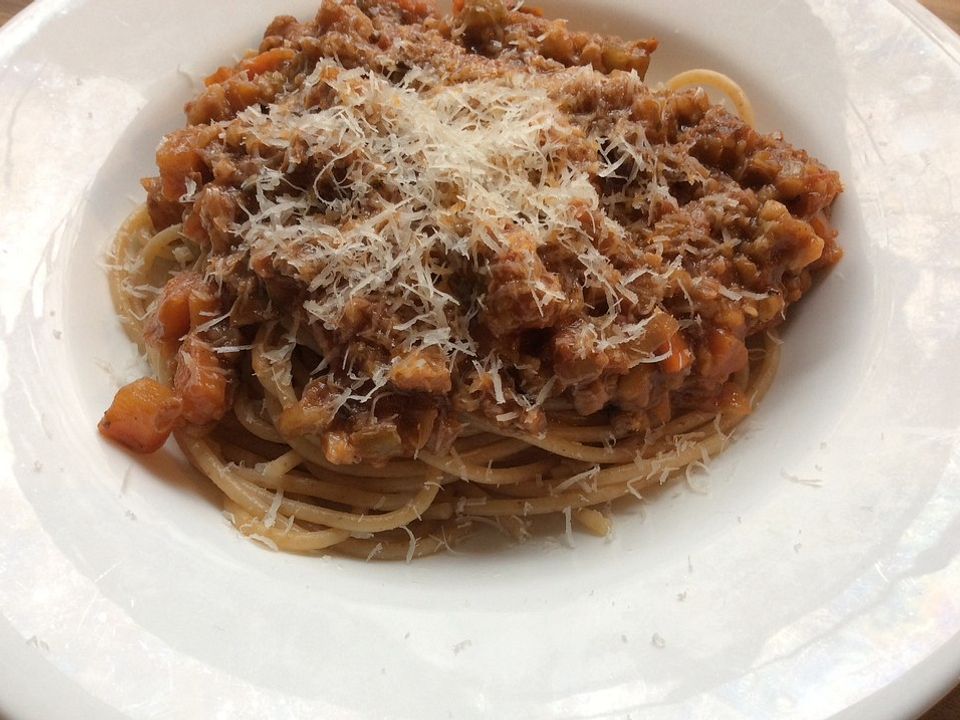 Vegetarische Bolognese mit Grünkernschrot von Mischka-Engel| Chefkoch