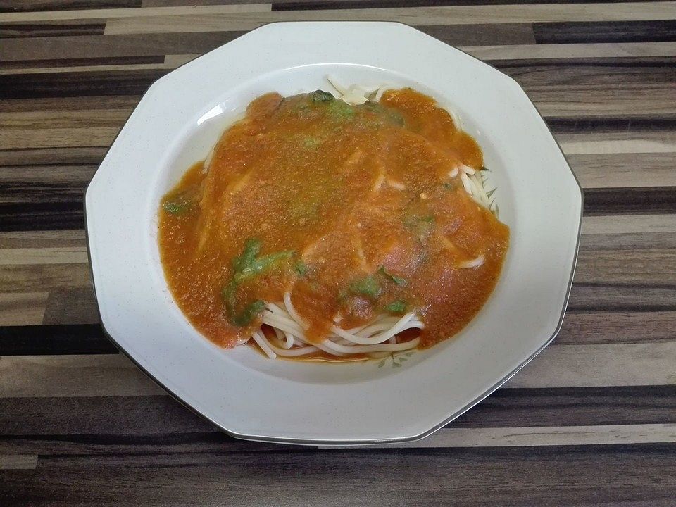 Spaghetti mit Gemüsesauce von Sturmhexe| Chefkoch