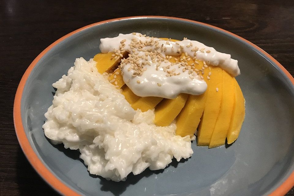 Mango with Sticky Rice aus dem Instant Pot