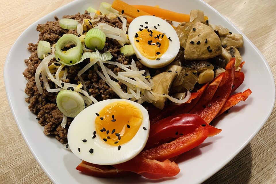 Beef-Bowl Teriyaki Style