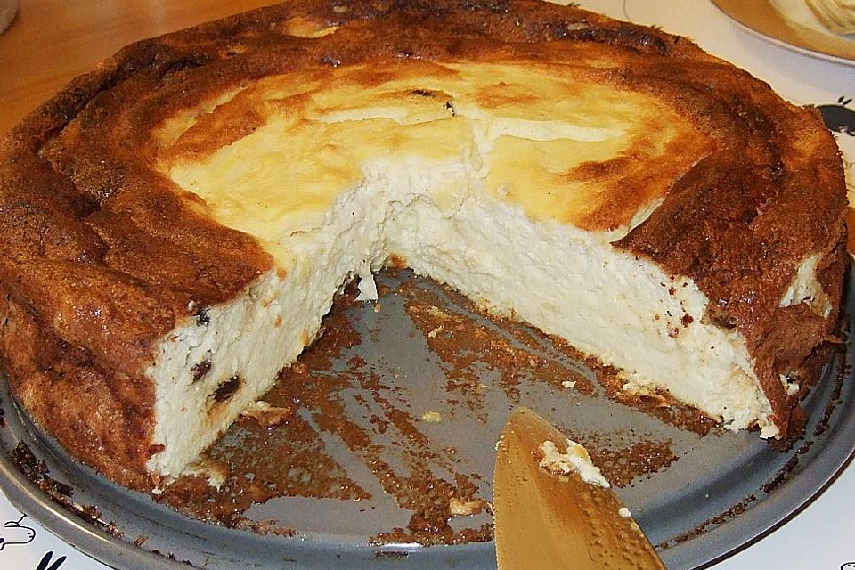 Omas Käsetorte ohne Boden