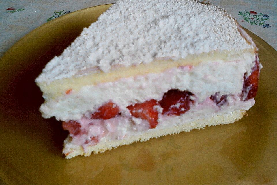 Meine Käse - Sahne - Torte