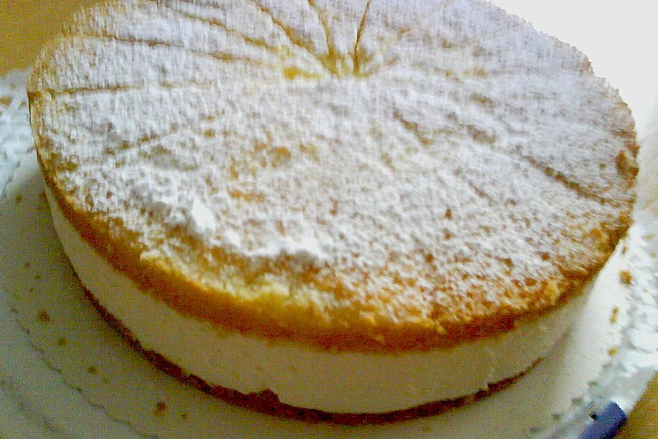 Meine Käse - Sahne - Torte