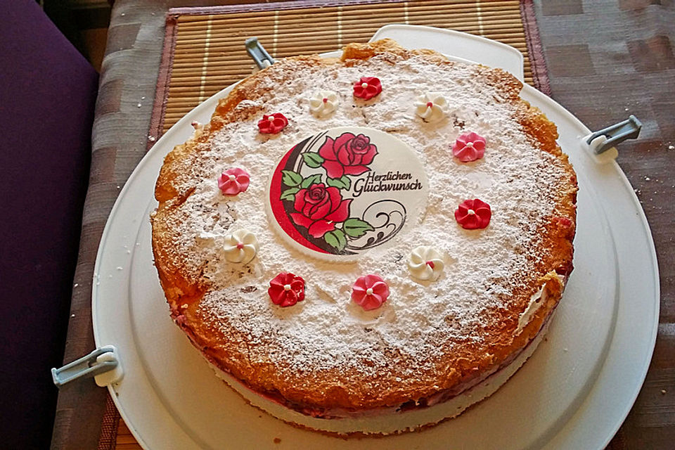 Meine Käse - Sahne - Torte