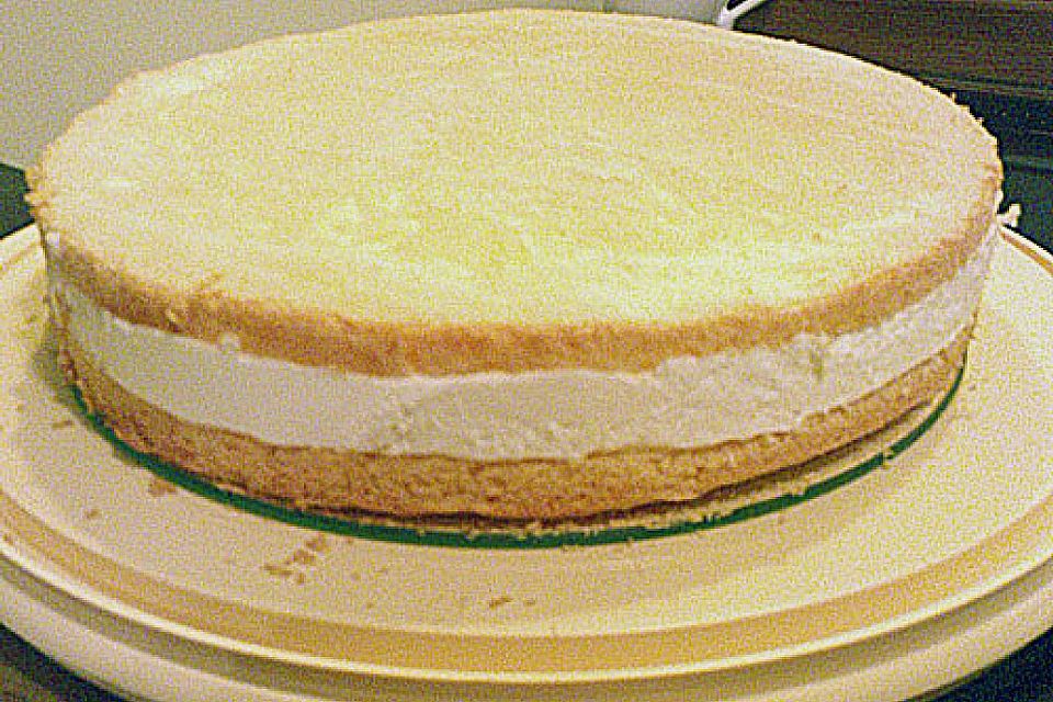 Meine Käse - Sahne - Torte