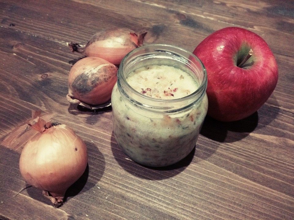 Zwiebel-Apfel-Schmalz vegan von LenaRuhrpott| Chefkoch