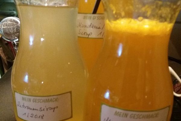 Sirup aus Zitrusfrüchten von rheydt407 | Chefkoch