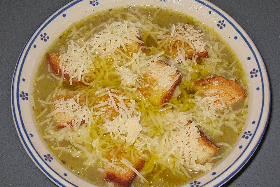 Französische Zwiebelsuppe