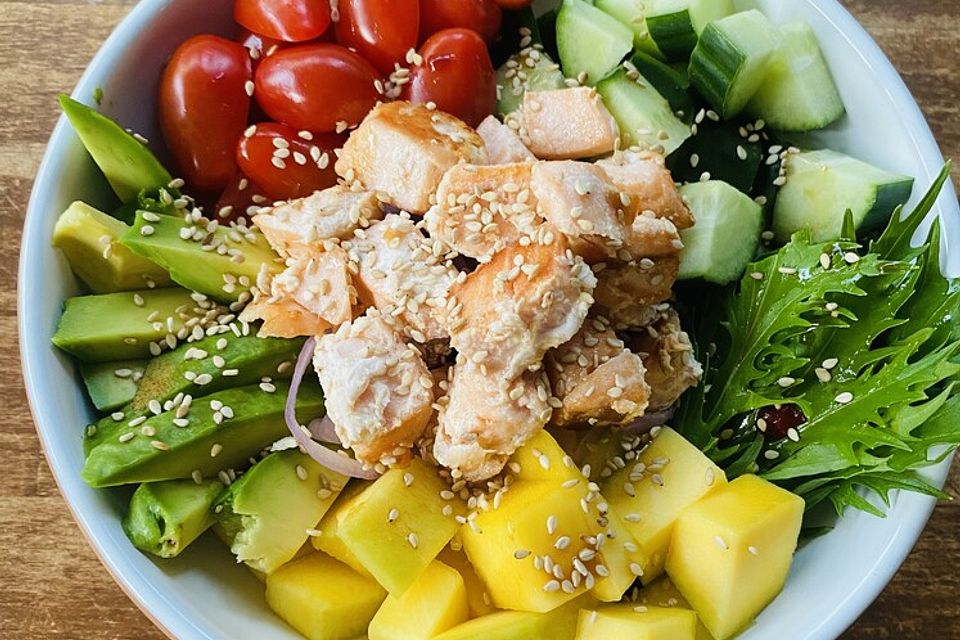 Hawaiianische Poké Bowl mal anders