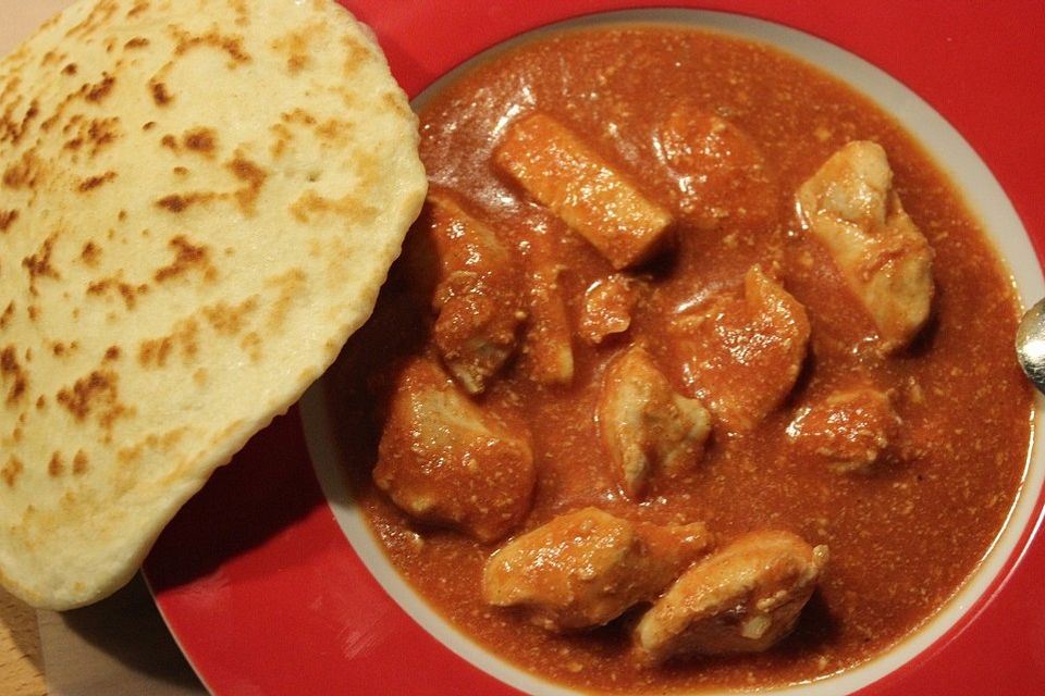 Indisches Butter Chicken aus dem Ofen