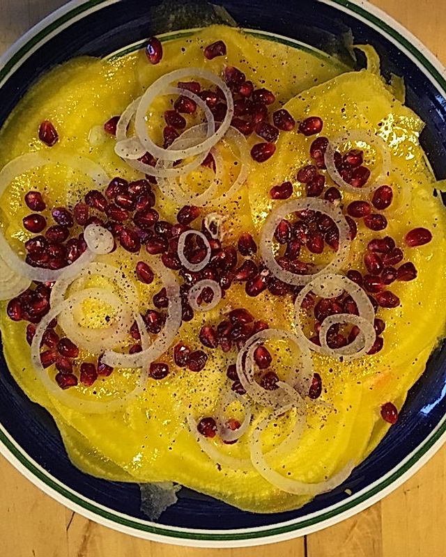 Gelbe Bete-Granatapfel-Salat