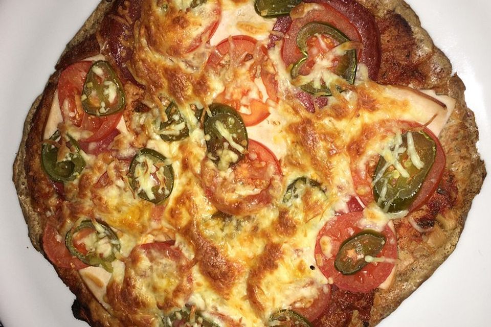 Low carb high protein Pizza