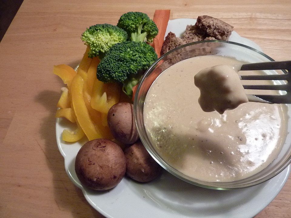 Veganes Käsefondue mit Kefir von Linsensprosse| Chefkoch