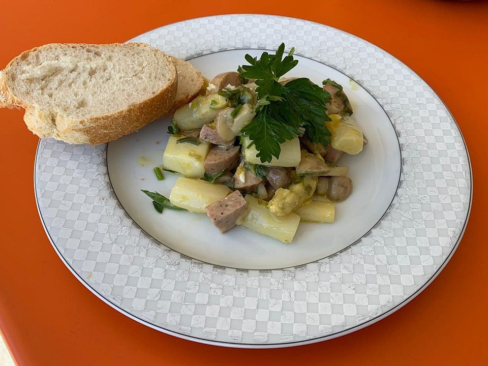 Spargel-Champignon-Eier-Salat von SiGlitzer| Chefkoch